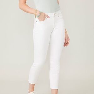 Spartina 449 Ellington Slim Jeans In Pearl White Size 4